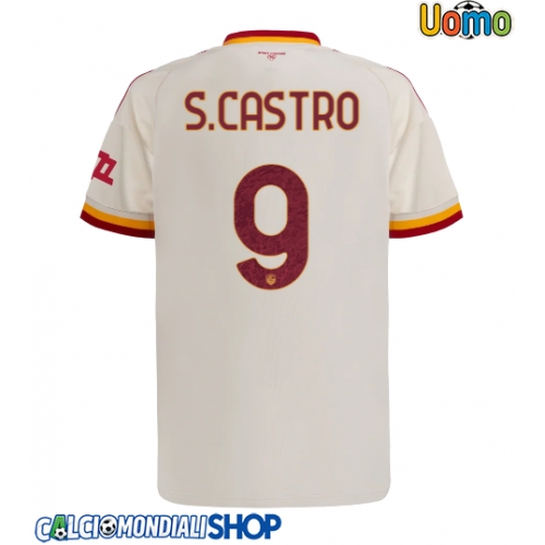 Maglie da calcio AS Roma Santiago Castro #9 Seconda Maglia 2026-27 Manica Corta